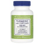 куркума с куркумином, 500 мг, 60 растительных капсул — The Vitamin Shoppe