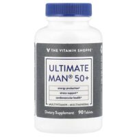 Ultimate Man® 50+, мультивитамины и мультиминералы, 90 таблеток — The Vitamin Shoppe