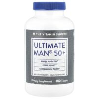 Ultimate Man® 50+, мультивитамины и мультиминералы, 180 таблеток — The Vitamin Shoppe