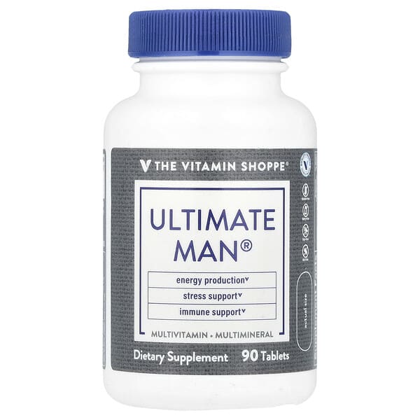 vsi02749_v_8.jpg Ultimate Man®, мультивитамины и мультиминералы, 90 таблеток — The Vitamin Shoppe
