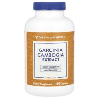 Экстракт гарцинии камбоджийской, 180 капсул — The Vitamin Shoppe