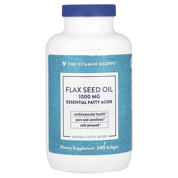 vsi02958_v_8.jpg Льняное масло, 1000 мг, 240 мягких таблеток — The Vitamin Shoppe