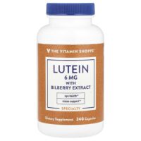 лютеин с экстрактом черники, 240 капсул — The Vitamin Shoppe