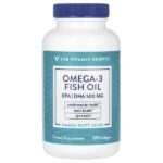 рыбий жир с омега-3, 120 мягких таблеток — The Vitamin Shoppe
