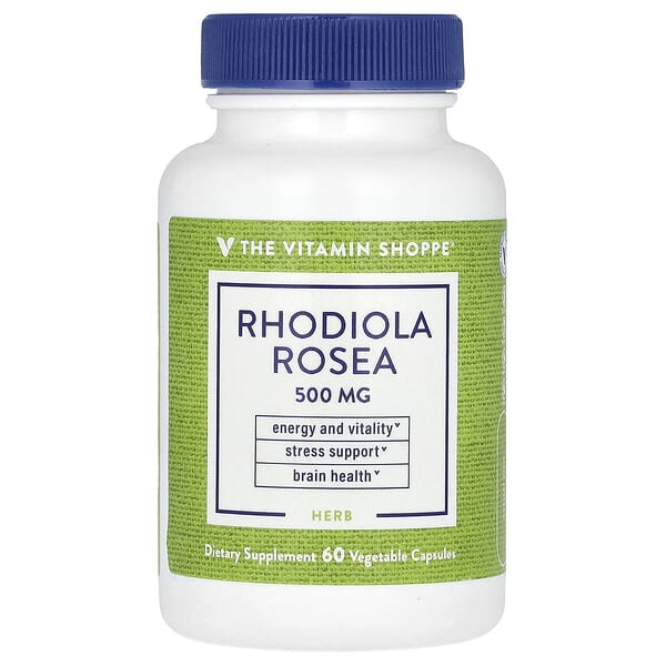 vsi03015_v_8.jpg родиола розовая, 500 мг, 60 вегетарианских капсул — The Vitamin Shoppe