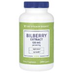 экстракт черники, 240 капсул (60 мг в 1 капсуле) — The Vitamin Shoppe