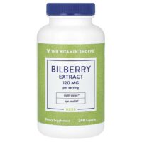 экстракт черники, 240 капсул (60 мг в 1 капсуле) — The Vitamin Shoppe