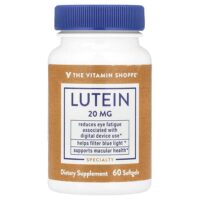 лютеин, 20 мг, 60 капсул — The Vitamin Shoppe