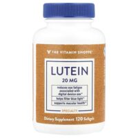 лютеин, 20 мг, 120 капсул — The Vitamin Shoppe