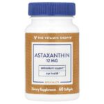 астаксантин, 12 мг, 60 мягких таблеток — The Vitamin Shoppe