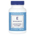витамин E, 268 мг (400 МЕ), 120 мягких таблеток — The Vitamin Shoppe