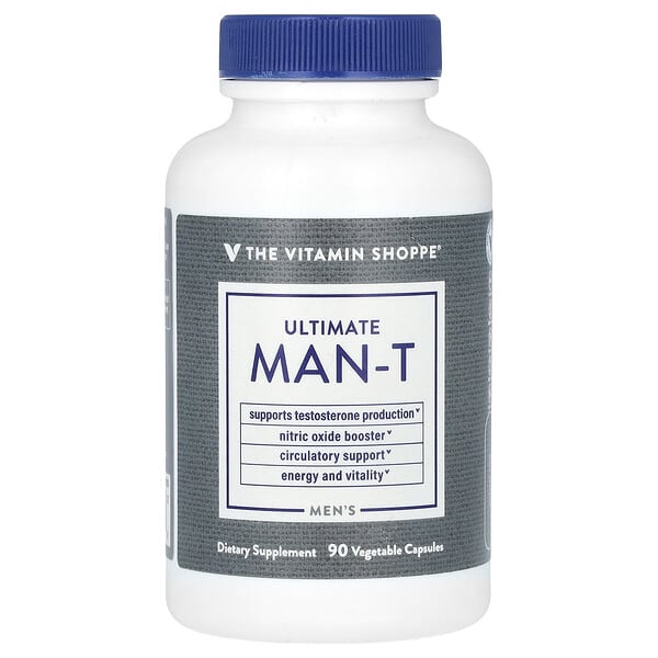 vsi03283_v_8.jpg Ultimate Man-T для мужчин, 90 растительных капсул — The Vitamin Shoppe