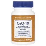 коэнзим Q10, 400 мг, 30 мягких таблеток — The Vitamin Shoppe