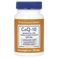 коэнзим Q10, 400 мг, 30 мягких таблеток — The Vitamin Shoppe