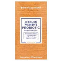 Пробиотик для женщин, 50 млрд, 60 растительных капсул — The Vitamin Shoppe