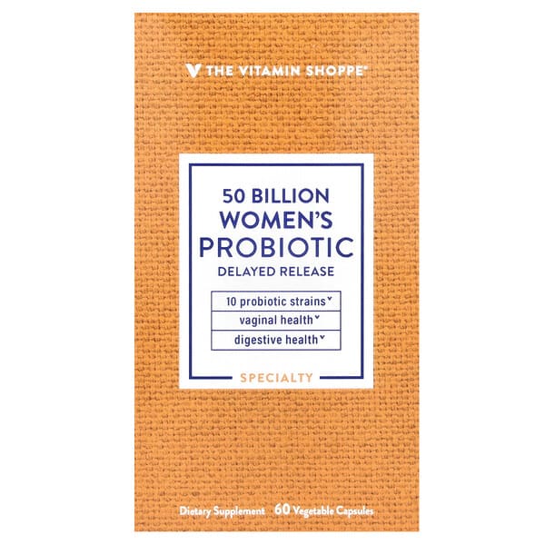 vsi03459_v_20.jpg Пробиотик для женщин, 50 млрд, 60 растительных капсул — The Vitamin Shoppe