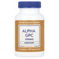 Alpha GPC, 300 мг, 60 растительных капсул — The Vitamin Shoppe