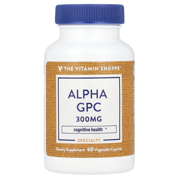 vsi03596_v_8.jpg Alpha GPC, 300 мг, 60 растительных капсул — The Vitamin Shoppe