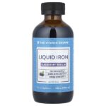 Liquid Iron, ежевика и ваниль, 236,5 мл (8 жидк. Унций) — The Vitamin Shoppe