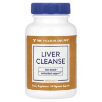 Liver Cleanse, средство для очищения печени, 60 растительных капсул — The Vitamin Shoppe