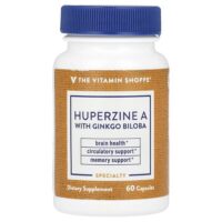 Гуперзин А с гинкго билоба, 60 капсул — The Vitamin Shoppe