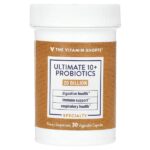 Ultimate 10+, пробиотики, 20 млрд, 30 растительных капсул — The Vitamin Shoppe