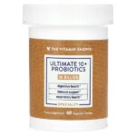 Ultimate 10+, пробиотики, 30 млрд КОЕ, 60 растительных капсул — The Vitamin Shoppe