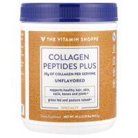 Collagen Peptides Plus, без добавок, 564,2 г (20 унций) — The Vitamin Shoppe