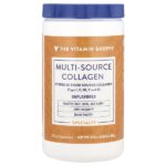 Multi-Source Collagen, без добавок, 482 г (1,06 фунта) — The Vitamin Shoppe