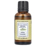 100% чистое эфирное масло, эвкалипт, 30 мл (1 жидк. унц.) — The Vitamin Shoppe
