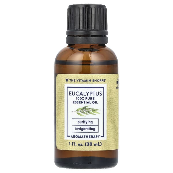 vsi03934_v_8.jpg 100% чистое эфирное масло, эвкалипт, 30 мл (1 жидк. унц.) — The Vitamin Shoppe