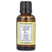 100% чистое эфирное масло лаванды, 30 мл (1 жидк. унц.) — The Vitamin Shoppe