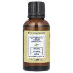 100% чистое эфирное масло, перечная мята, 30 мл (1 жидк. унц.) — The Vitamin Shoppe