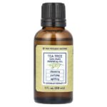 100% чистое эфирное масло, чайное дерево, 30 мл (1 жидк. унц.) — The Vitamin Shoppe