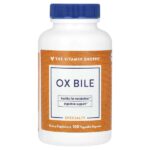 Бычья желчь, 100 растительных капсул (125 мг на капсулу) — The Vitamin Shoppe