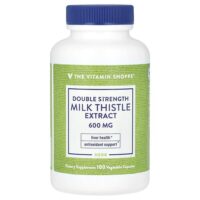 экстракт расторопши, 600 мг, 100 растительных капсул — The Vitamin Shoppe
