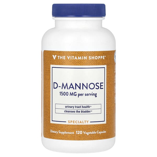 vsi04604_v_8.jpg D-манноза, 120 растительных капсул (500 мг в 1 капсуле) — The Vitamin Shoppe