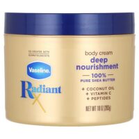 RadiantX, крем для тела с глубоким питанием, 283 г (10 унций) — Vaseline