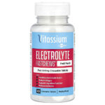Vitassium, Electrolyte FastChews®, фруктовый пунш, 60 жевательных таблеток