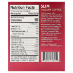 Растворимый кофе Slim, средней обжарки, 10 стиков на одну порцию, 3,7 г (0,13 унции) — VitaCup — изображение 2