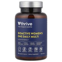 биоактивные мультивитамины для женщин, 30 растительных капсул — Vthrive