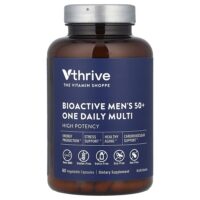 Bioactive Men's 50+ One Daily Multi, 60 растительных капсул — Vthrive