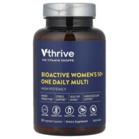 Bioactive Women's 50+ One Daily Multi, 30 растительных капсул — Vthrive