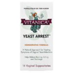 Yeast Arrest™, Yeast Arrest™, 14 вагинальных свечей — Vitanica