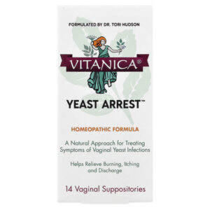Yeast Arrest™, Yeast Arrest™, 14 вагинальных свечей — Vitanica