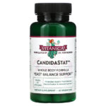 CandidaStat, поддержка баланса дрожжей, 60 вегетарианских капсул — Vitanica