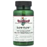 Slow Flow, поддержка менструального цикла, 60 вегетарианских капсул — Vitanica