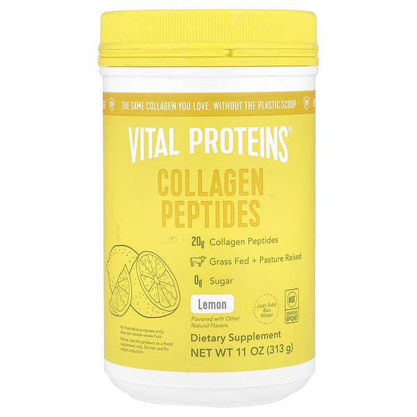 vtp95430_v_24.jpg Коллагеновые пептиды, лимон, 313 г (11 унций) — Vital Proteins