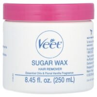 Veet, средство для удаления волос, с сахарным воском, эфирные масла и цветки ванили, 14 шт.