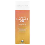Органическое массажное масло, без запаха, 237 мл (8 жидк. унций) — Viva Naturals — изображение 2